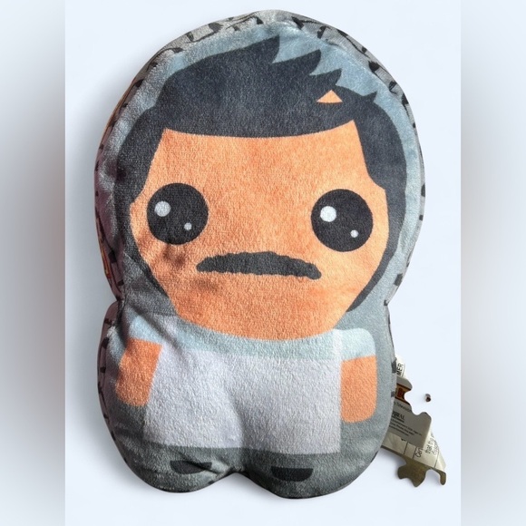 Bob’s Burgers Other - Bob’s Burgers Dad BOB BELCHER Shaped 10” Plush